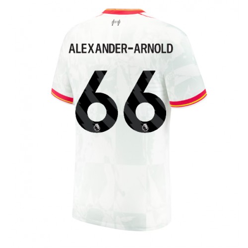 Fotbalové Dres Liverpool Alexander-Arnold #66 Alternativní 2024-25 Krátký Rukáv